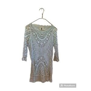 Fleur De Lis crochet top Sz.S